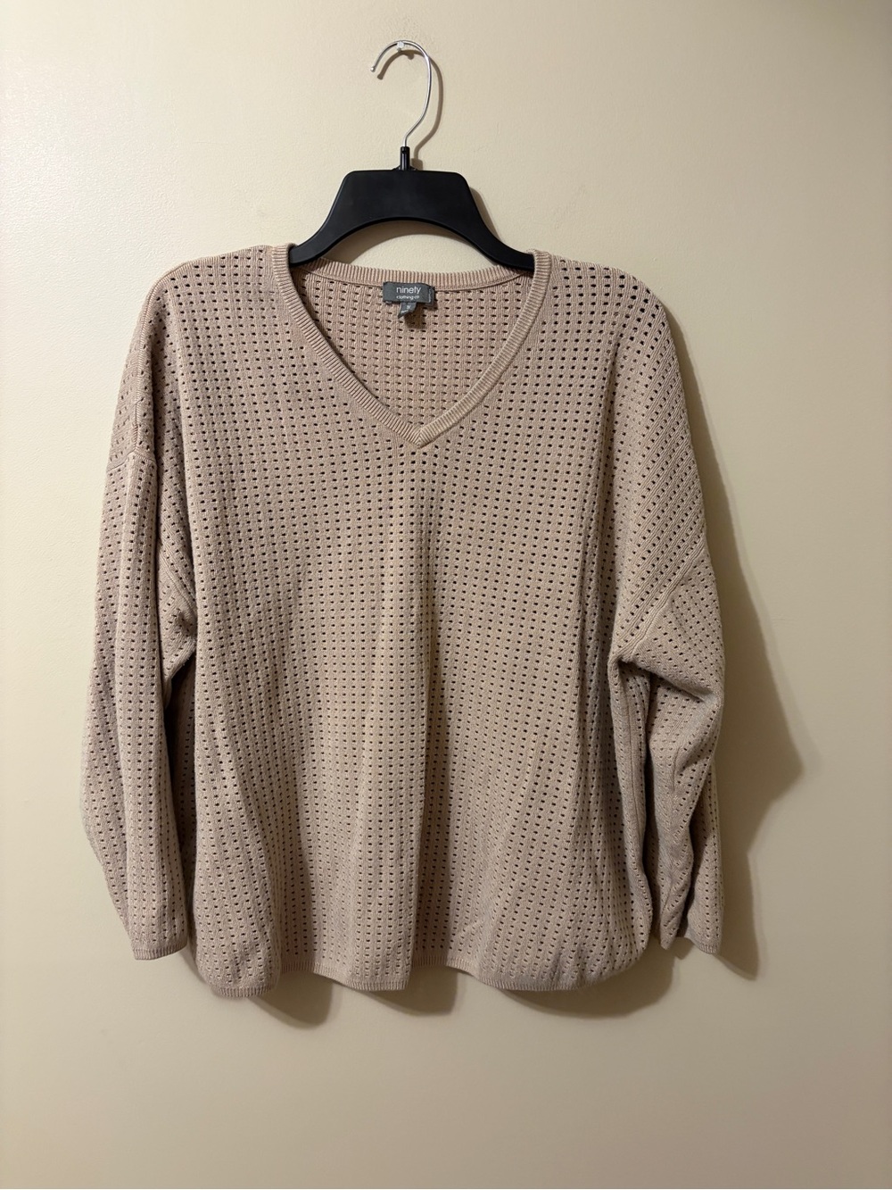 Ninety Clothing Co Women's V-Neck Sweater Size 1X